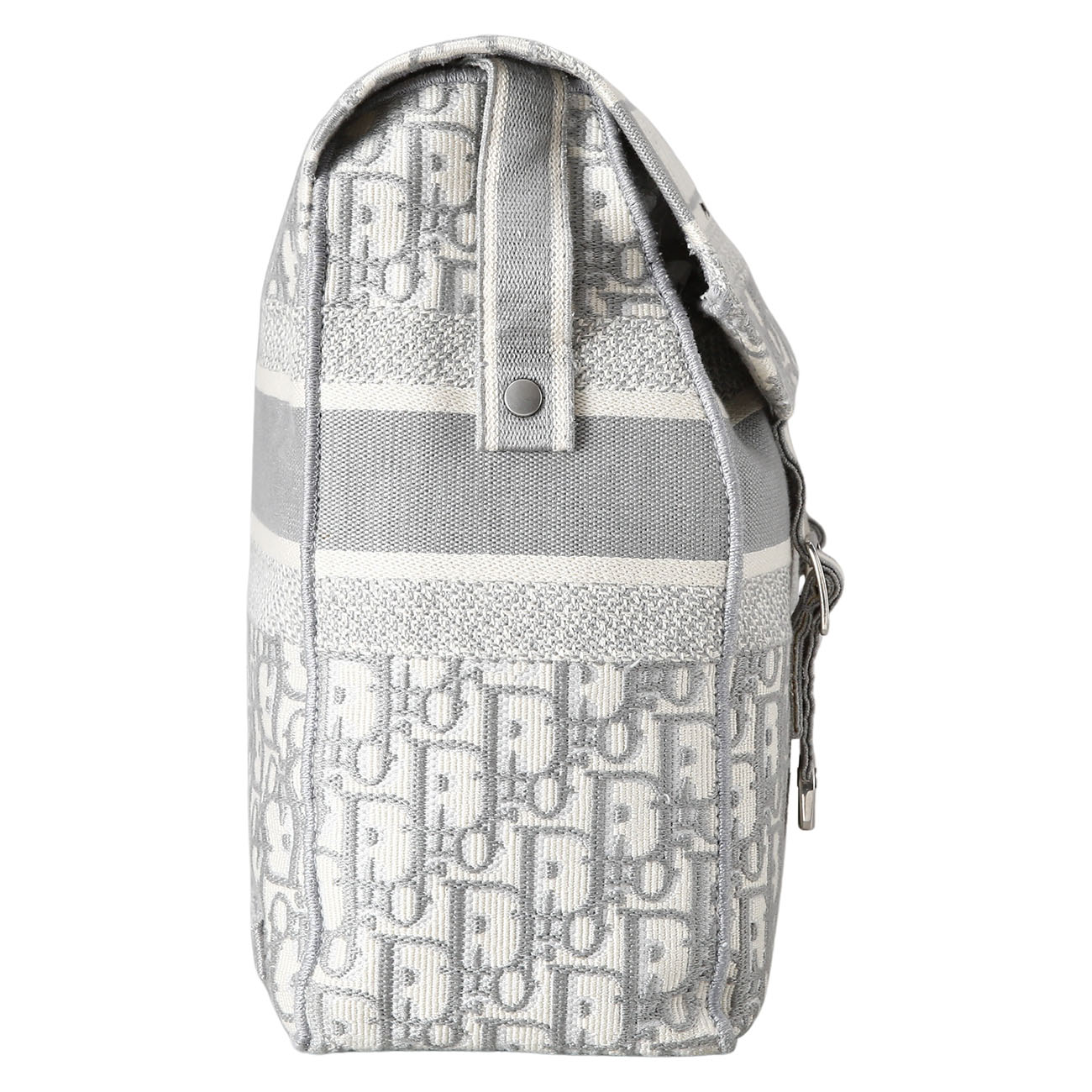 CHRISTIAN DIOR(USED)크리스찬디올 오블리크 디올캠프 메신저백 그레이